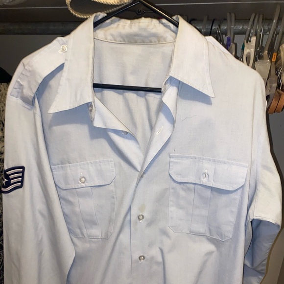 Airforce button up - Picture 3 of 4